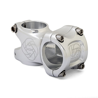 GUSSET STAFF STEM 31.8 50mm SILVER