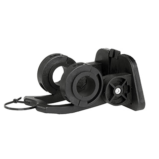 M-WAVE H-BAR RATTAN BASKET MOUNT BLACK