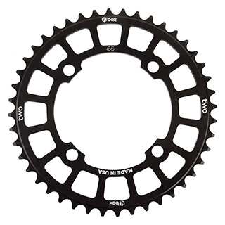 BOX TWO BMX CHAINRING 38T BLK