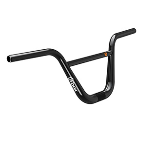 BOX ONE CR-MO 31.8 FLAT BMX BAR 8.0" BLACK