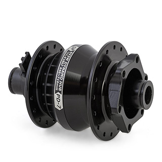 SP DYNO HUB PD-7 DB 24H 12mm BLK