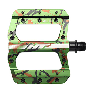HT AE-12 BMX PEDALS SB GRN CAMO