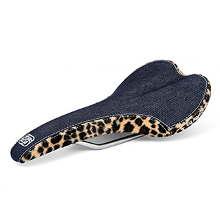 GUSSET R-SERIES SADDLE DEN/LEOPARD
