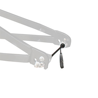 M-WAVE 1-WHL TRAILER KNUCKLES QR