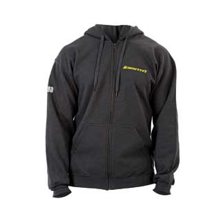 IDENTITI LOGO ZIP HOODY GRY Sm