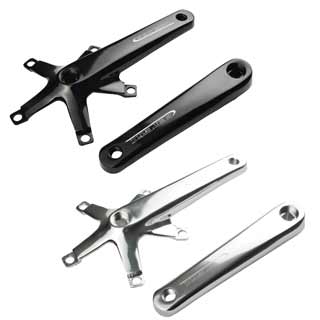 GENETIC TIBIA CRANK 165mm BLK