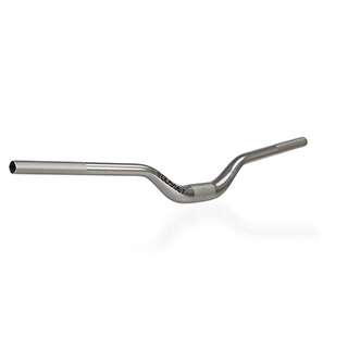 GUSSET S2 35mm RISER BAR 20mm SILVER