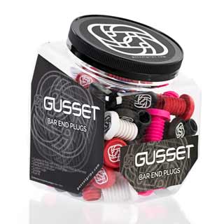 GUSSET BMX PUSH-IN BAR PLUGS JAR (80)