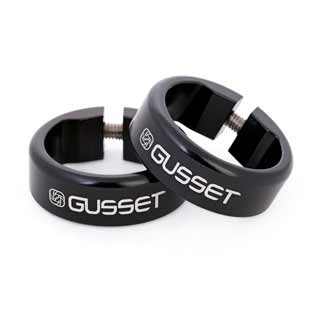 GUSSET S2 LOCK CLAMPS ONLY BLACK