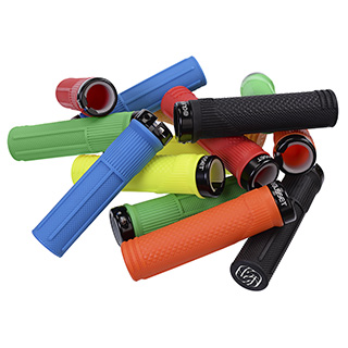 GUSSET S2 LOCK ON GRIPS BLK