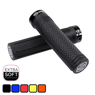 GUSSET S2 SOFT L-ON GRIPS BLK