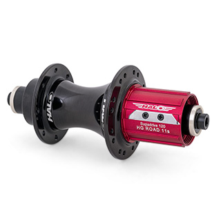 HALO RS2 ROAD Rr HUB 16/8 BLK HG