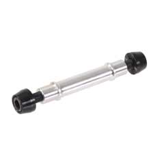 HALO MXF Ft ALLOY AXLE SILVER