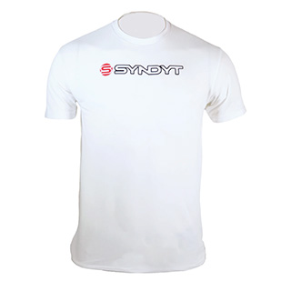 SYNDYT LOGO T-SHIRT WHITE Md