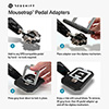 image of Mousetrap Pedal Adapters - instructions