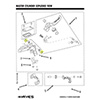 image of Hayes Dominion brake lever parts diagram