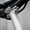 image of Gusset Lofty Seat Post in Silver