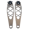 image of 5DEV Titanium MTB Crank Arms - Natural