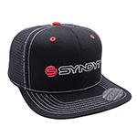 SYNDYT Mesh Flat Bill Cap - Black