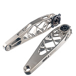 5DEV Titanium MTB Crank Arms - Natural