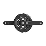 microSHIFT Sword Black 2x Crankset