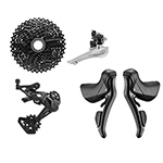microSHIFT Sword Black 2x9 Groupset