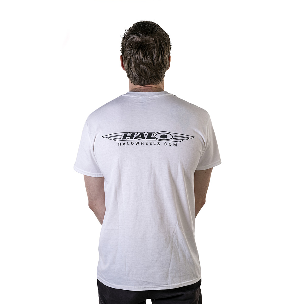 HALO TECH LOGO T-SHIRT WHITE Lg